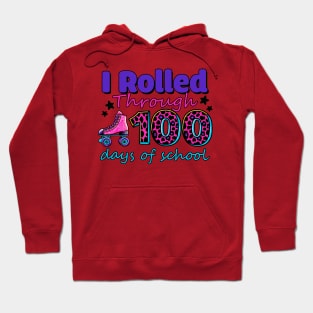 i rolled through 100 days of school Hoodie